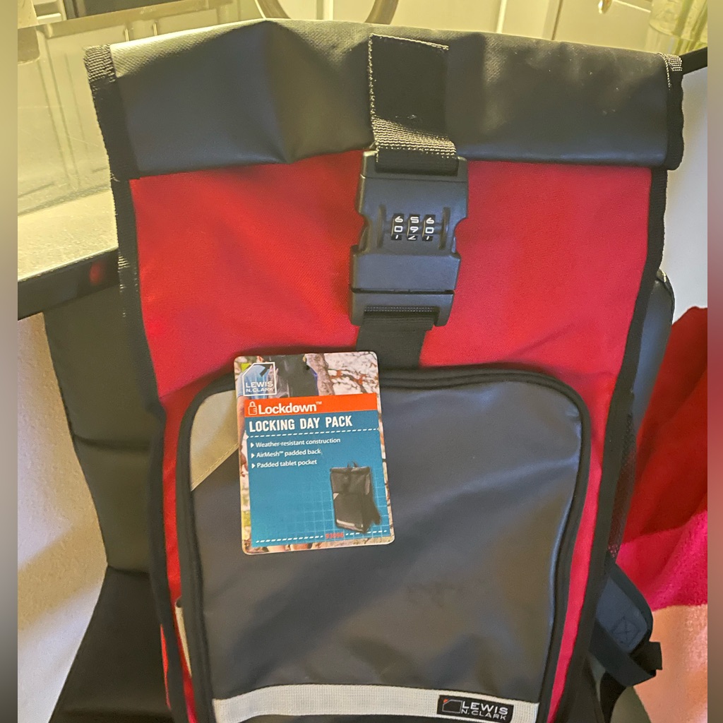 Bnwt Lockdown Locking Day Pack